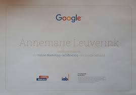 google certificaat online marketing