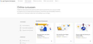 google digitale werkplaats basisprincipes online marketing