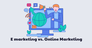 digital marketing vs online marketing