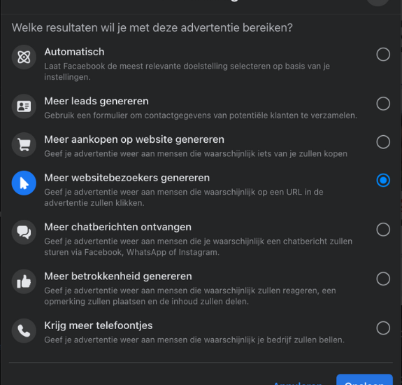 instagram advertentiebeheer